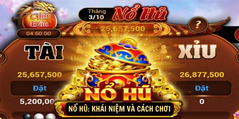 Nổ hũ: Khái niệm và cách chơi