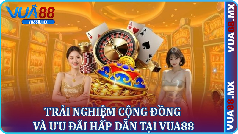Trải nghiệm cộng đồng và ưu đãi hấp dẫn tại Vua88