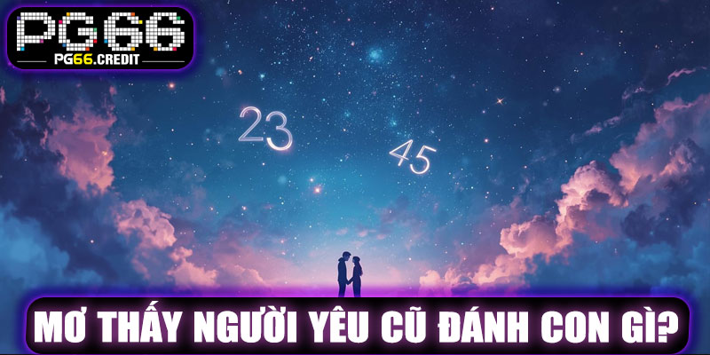 Mơ Thấy Người Yêu Cũ Đánh Con Gì? Giải Mã Số Đề Hay Tại PG66